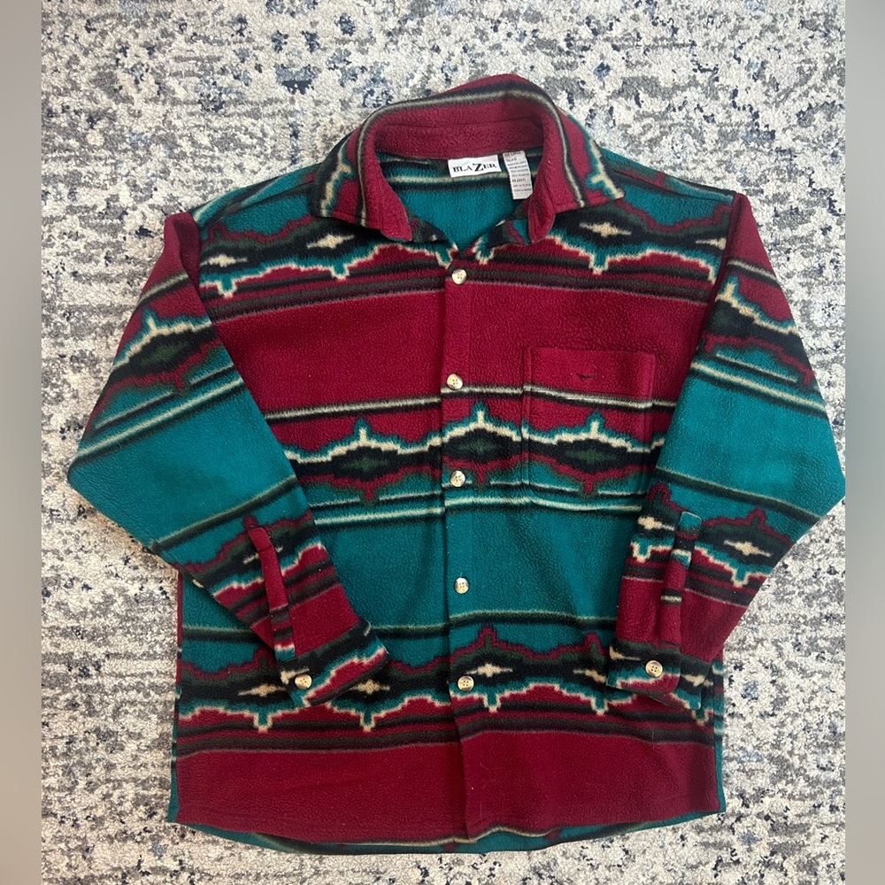 BLAZER Aztec Southwestern Fleece Jacket